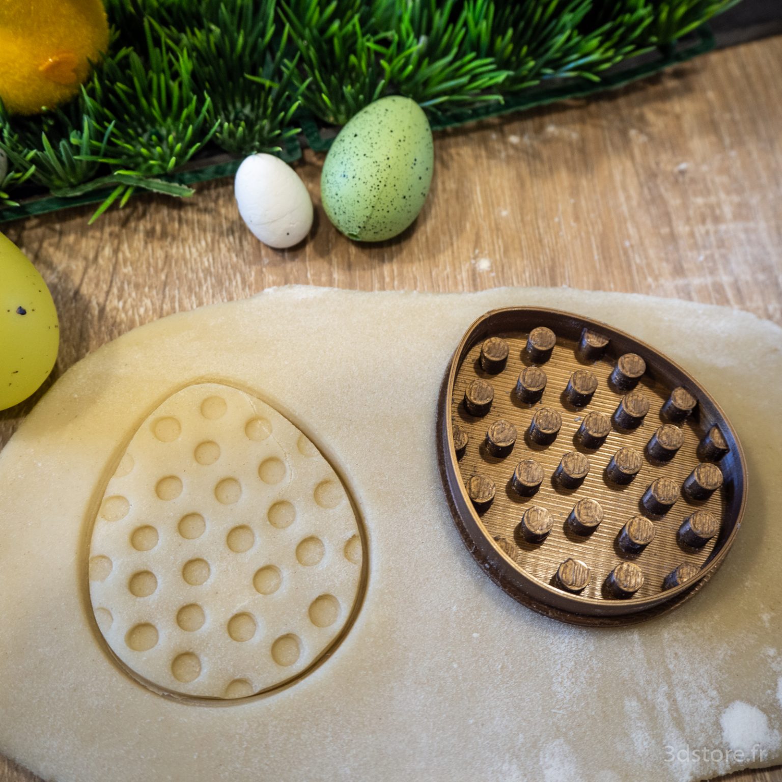 Achat Lot de 3 Emporte-Pièces pour Biscuits 3D pas cher | Pâtisserie