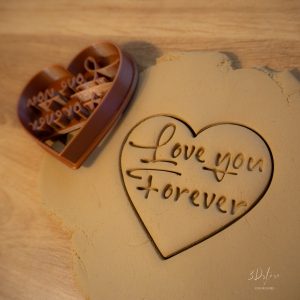 Emporte-pièce - Cœur : Love you forever