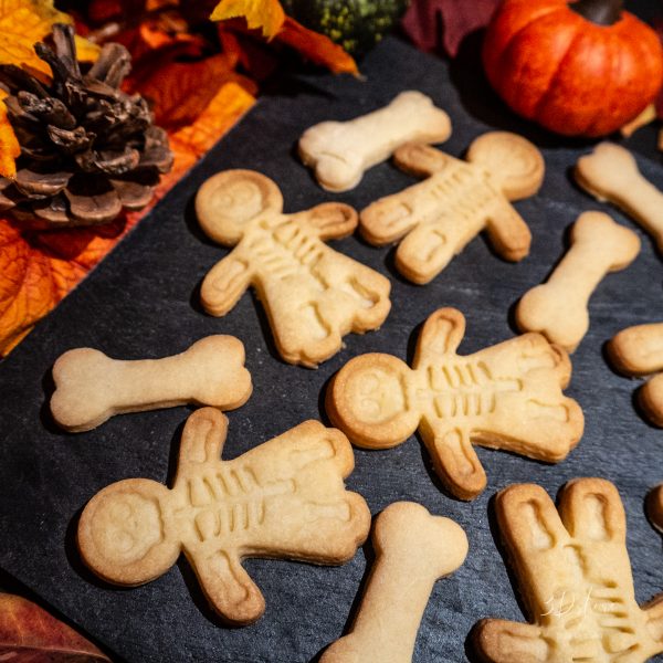 Biscuits Halloween Squelettes