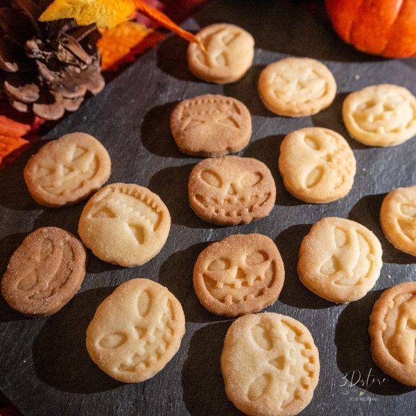 Biscuits Halloween Citrouilles