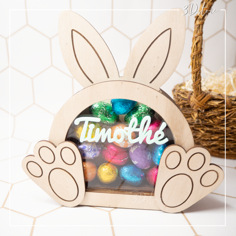 Tirelire Lapin Créative En ABS - Grande Capacité Pour Enfants