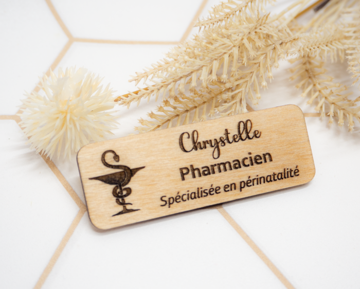 badge personnalisé