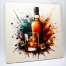 décoration bois couleur whisky