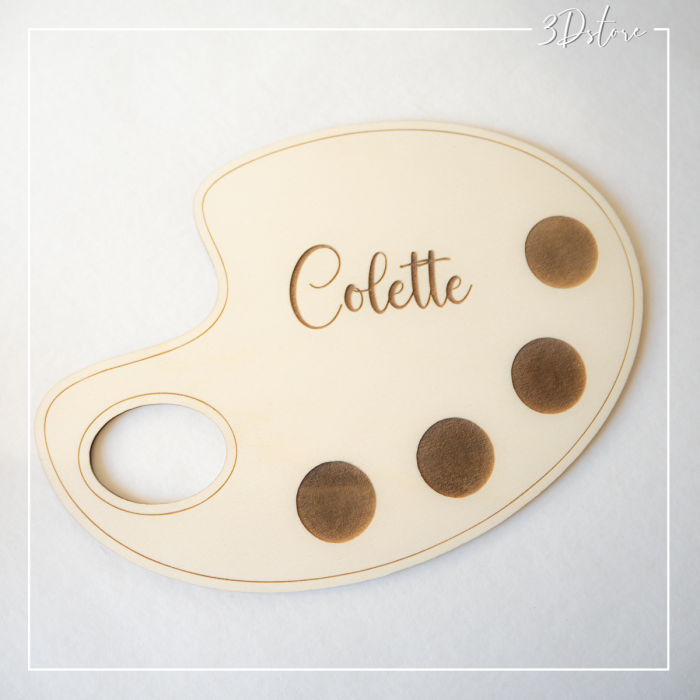 palette artiste personnalisable