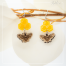 boucles d'oreille abeilles