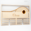 Porte-médailles tennis personnalisable