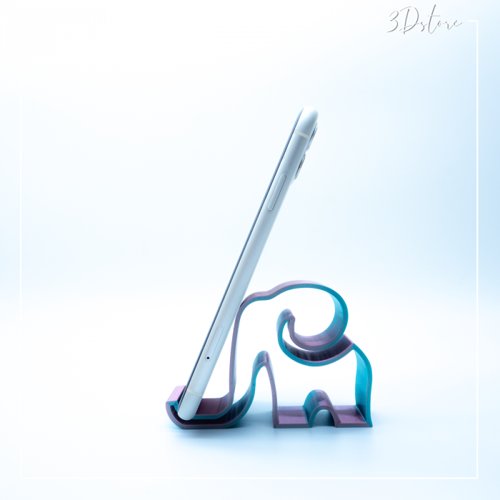 support téléphone éléphant