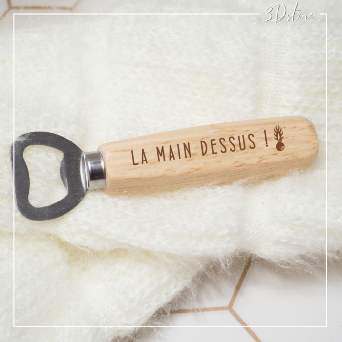 Décapsuleur gendarmerie - la main dessus