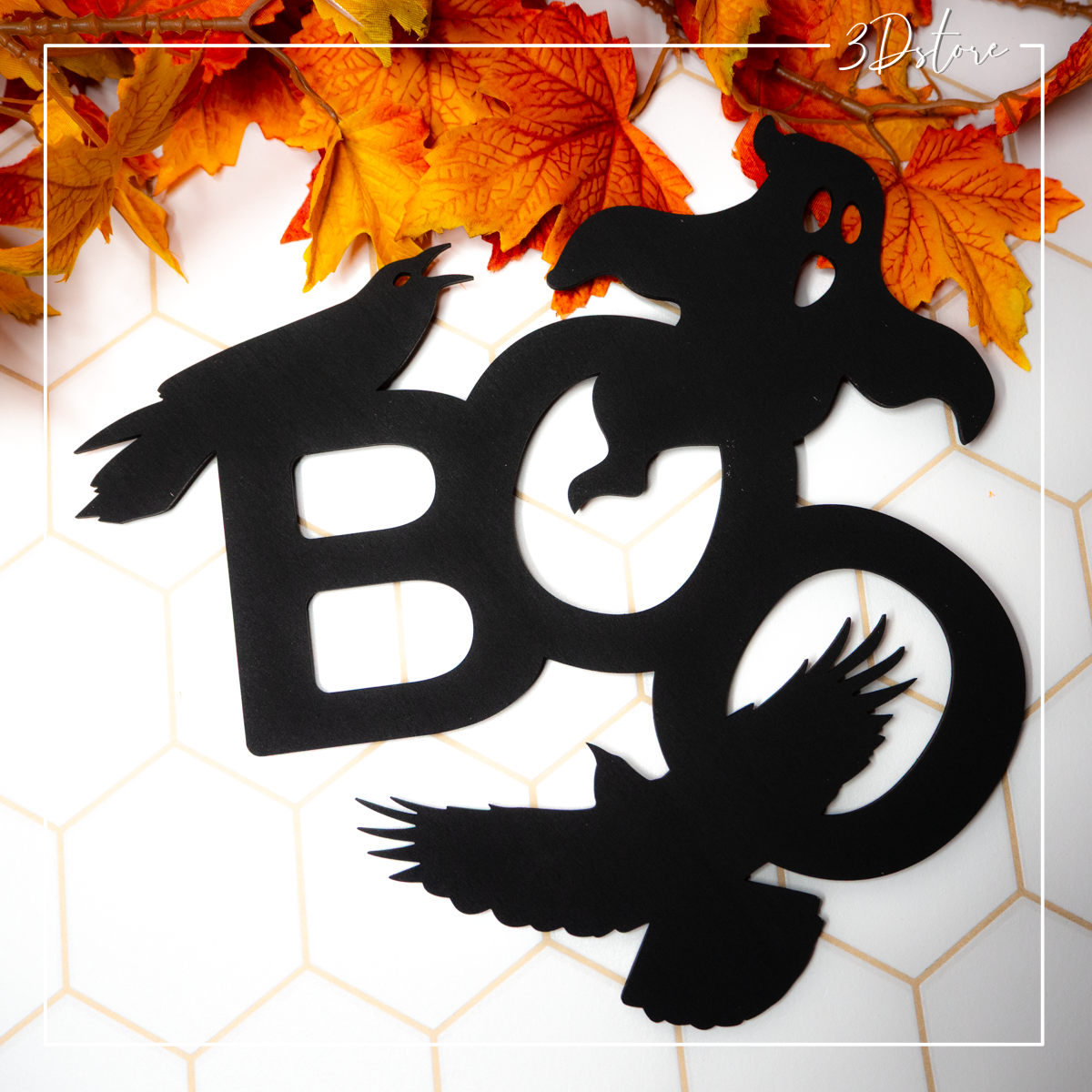 décoration halloween - boo