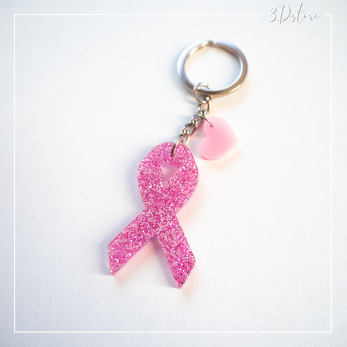 porte-clés octobre rose