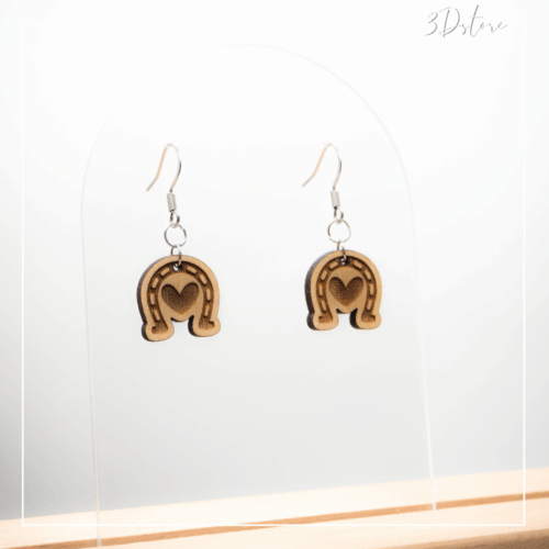 Boucles d'oreilles - fer à cheval