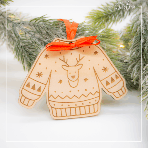 Suspension de noël - Pull Noël Renne