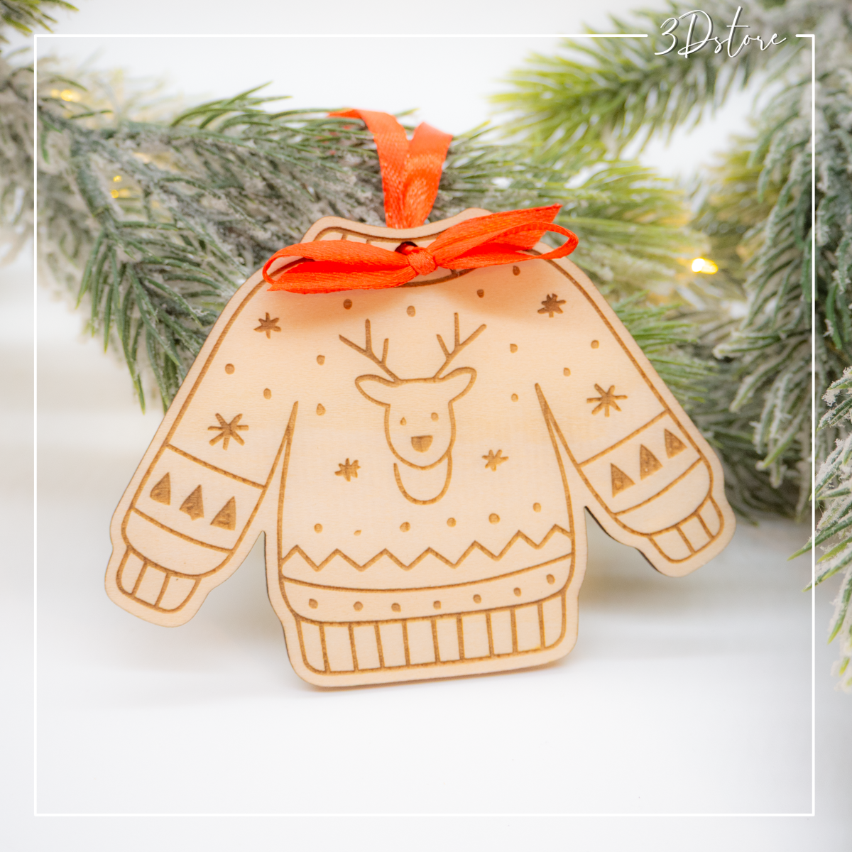 Suspension de noël - Pull Noël Renne