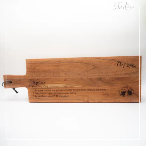 Planche de service personnalisable - apéro bières