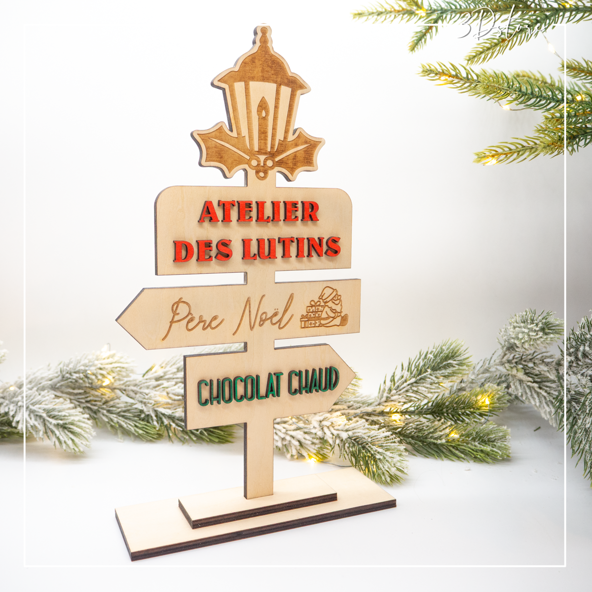 Panneaux de directions Noël