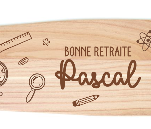 planche personnalisée école