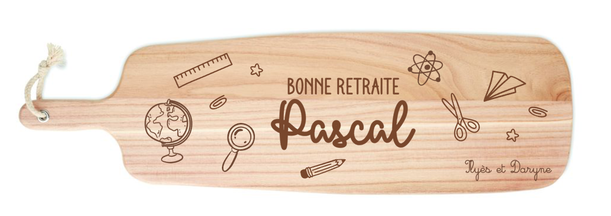planche personnalisée école