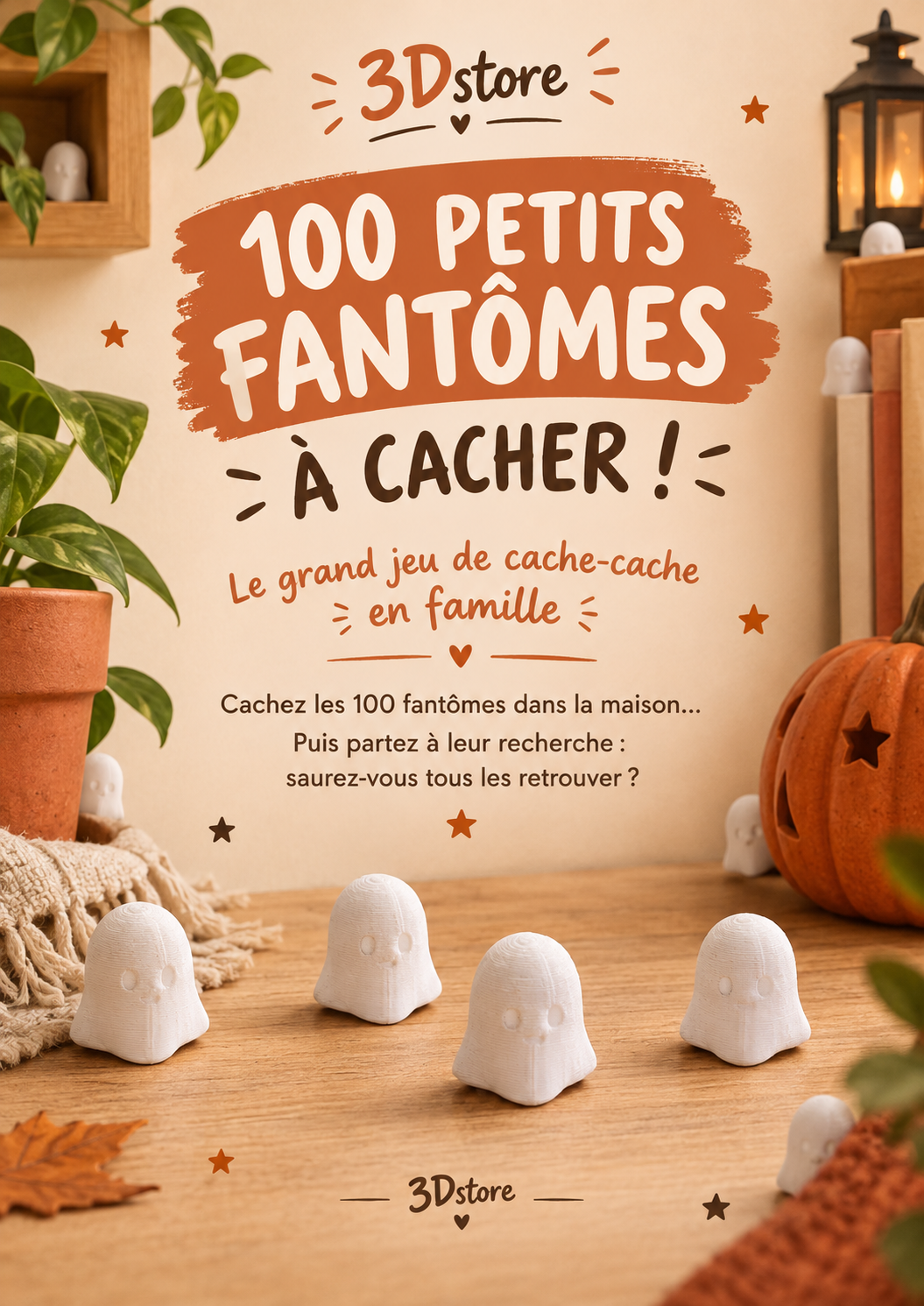 Chasse aux 100 petits fantômes